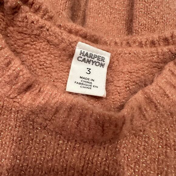 Harper Canyon Pink Sparkly Sweater - Picture 6 of 6